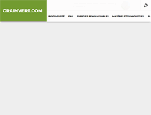 Tablet Screenshot of grainvert.com